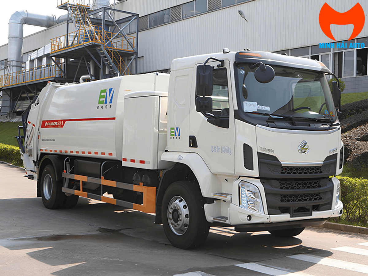 Xe Ép Rác Điện 12 Khối FLM5180ZYSDLBEVK | Pin CATL | MH - CẦU NỐI THÀNH ...