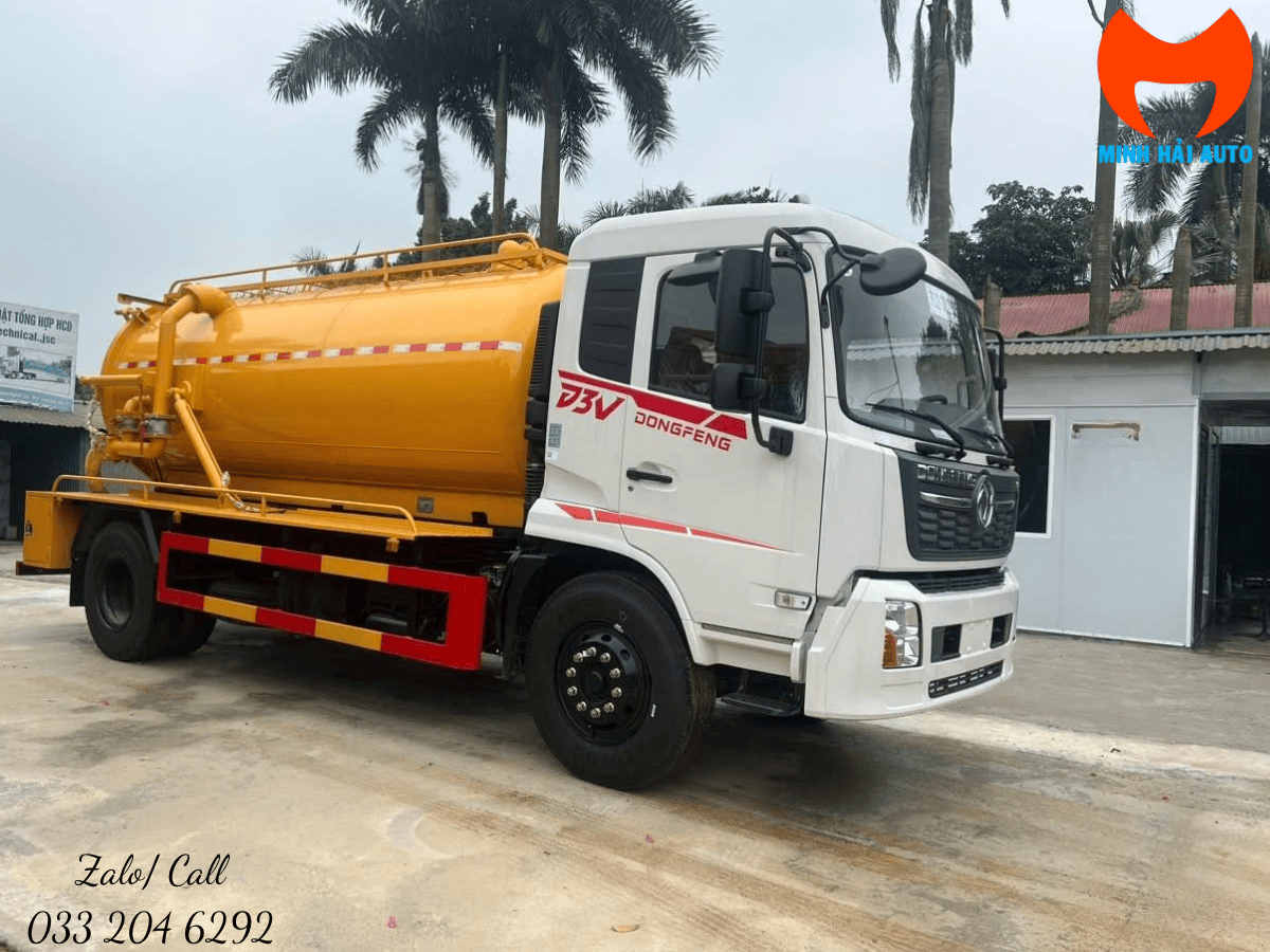 Xe hút bùn 6 khối