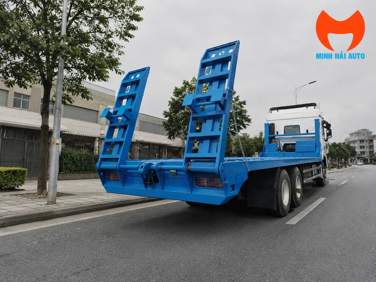 Cầu dẫn phía sau xe nâng đầu Howo
