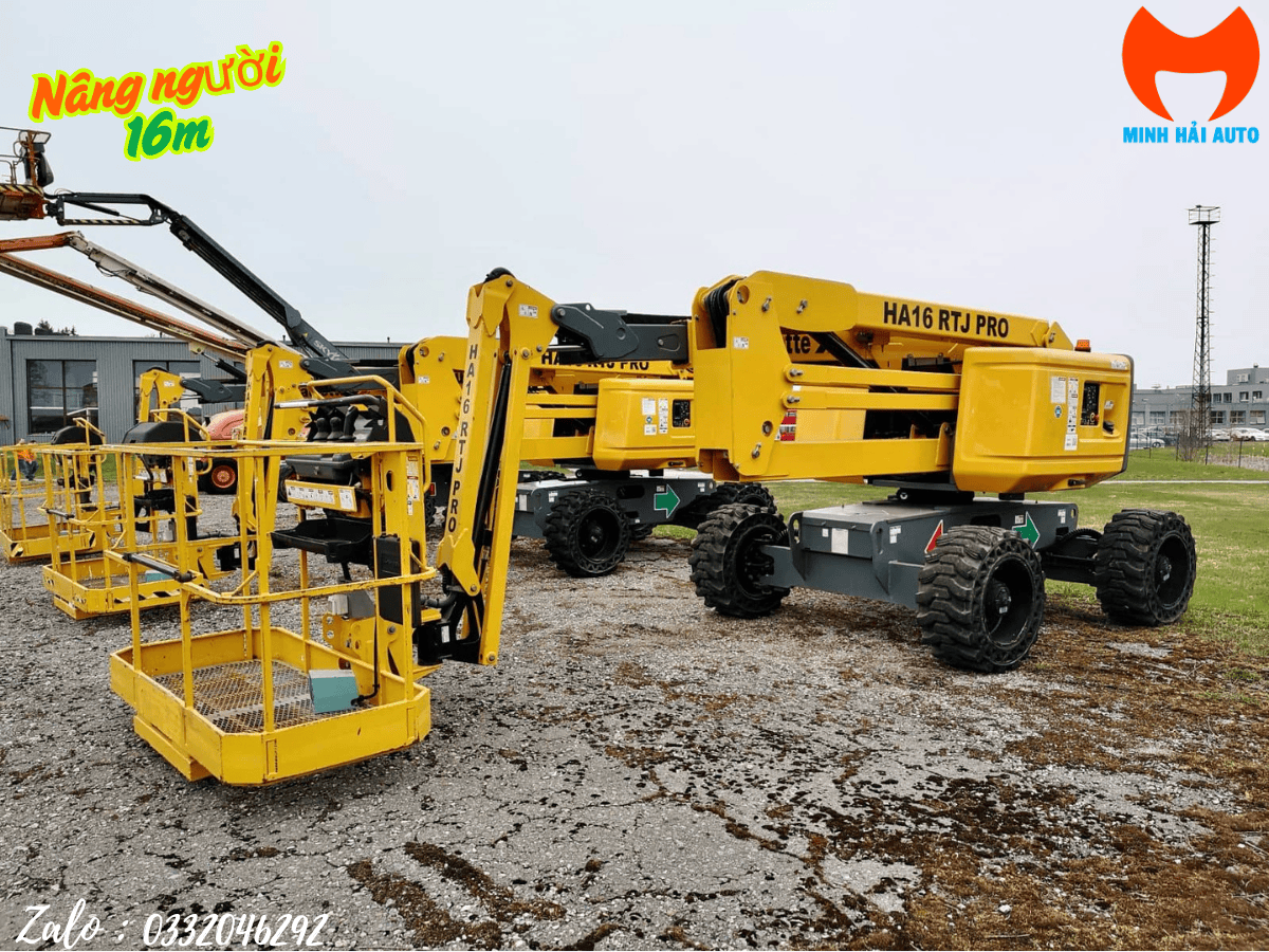 tổng quan  xe nâng người 16m 