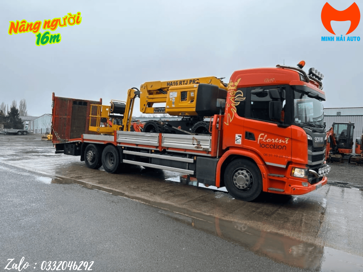  xe nâng người 16m tại vĩnh long