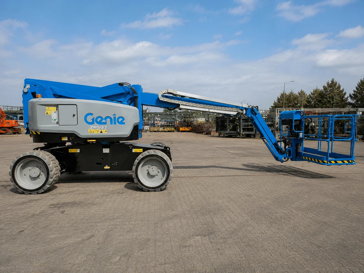 Tầm với ngang xe nâng người Boom Lift Genie Z-60/37 20m
