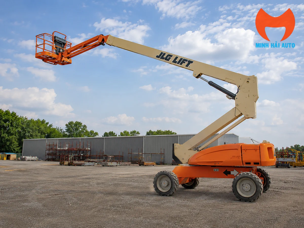 Xe nâng người Boomlift 20m JLG M600JP chạy điện tổng thể