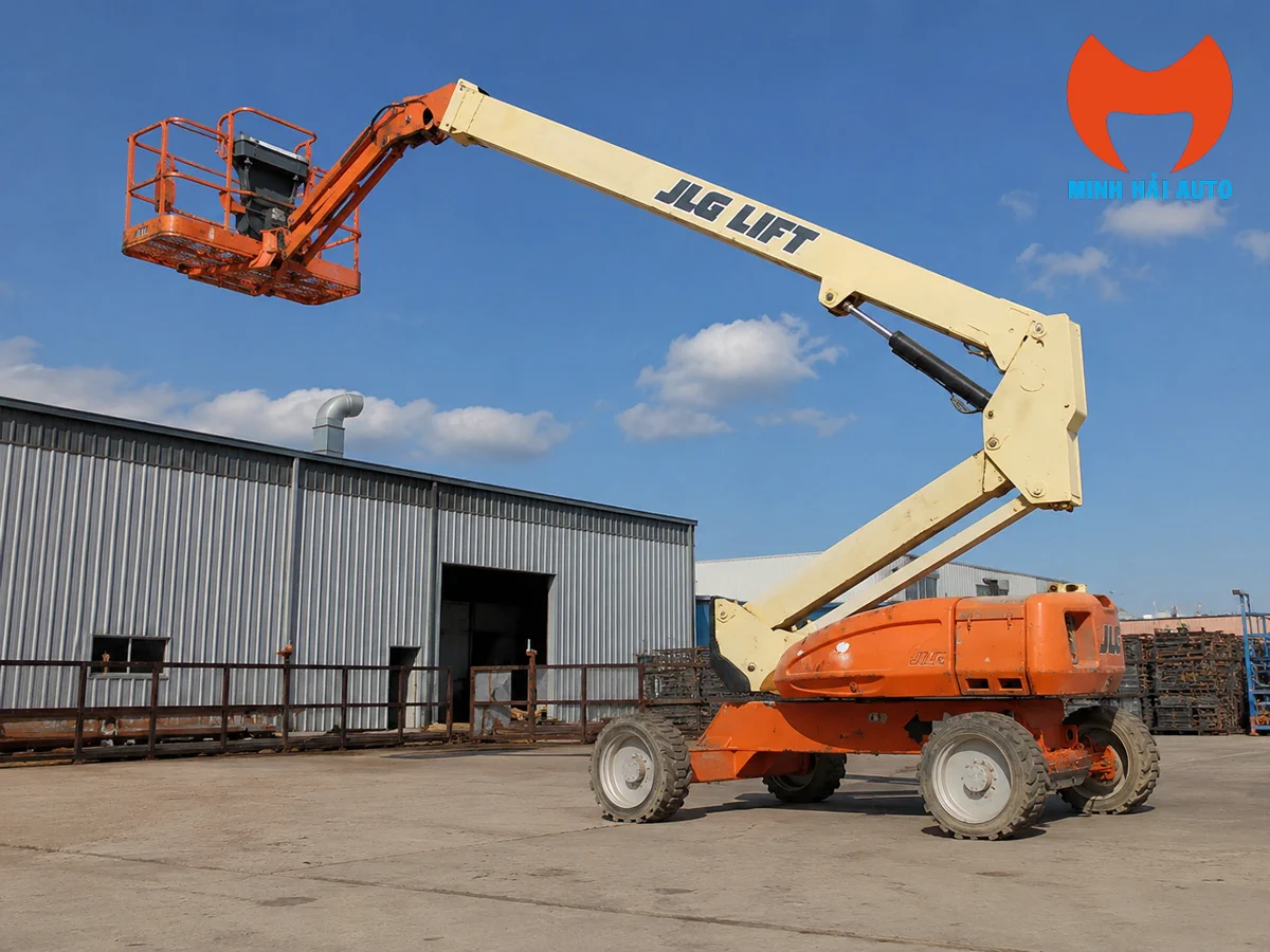 Biểu đồ tầm với xe nâng người Boomlift JLG M600JP 20m