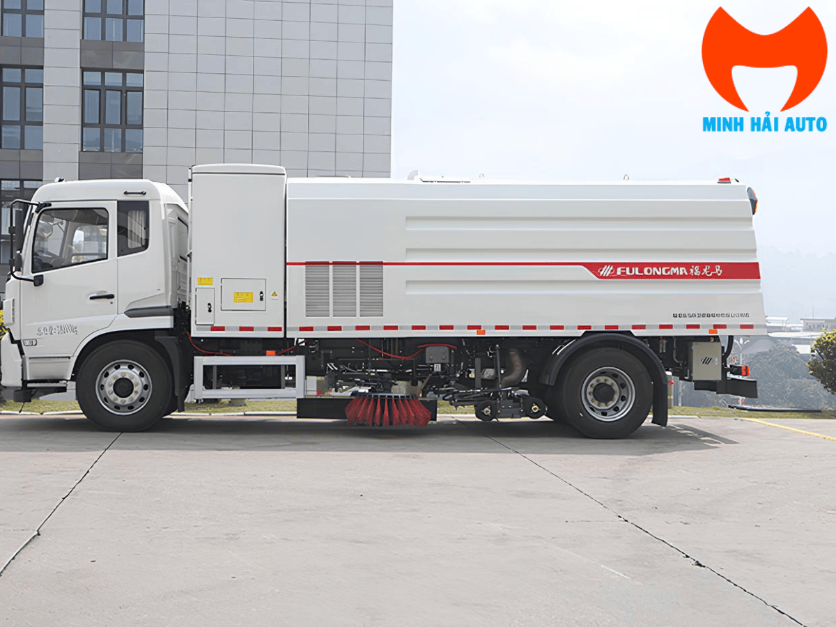 Xe quét đường chạy điện 14 khối