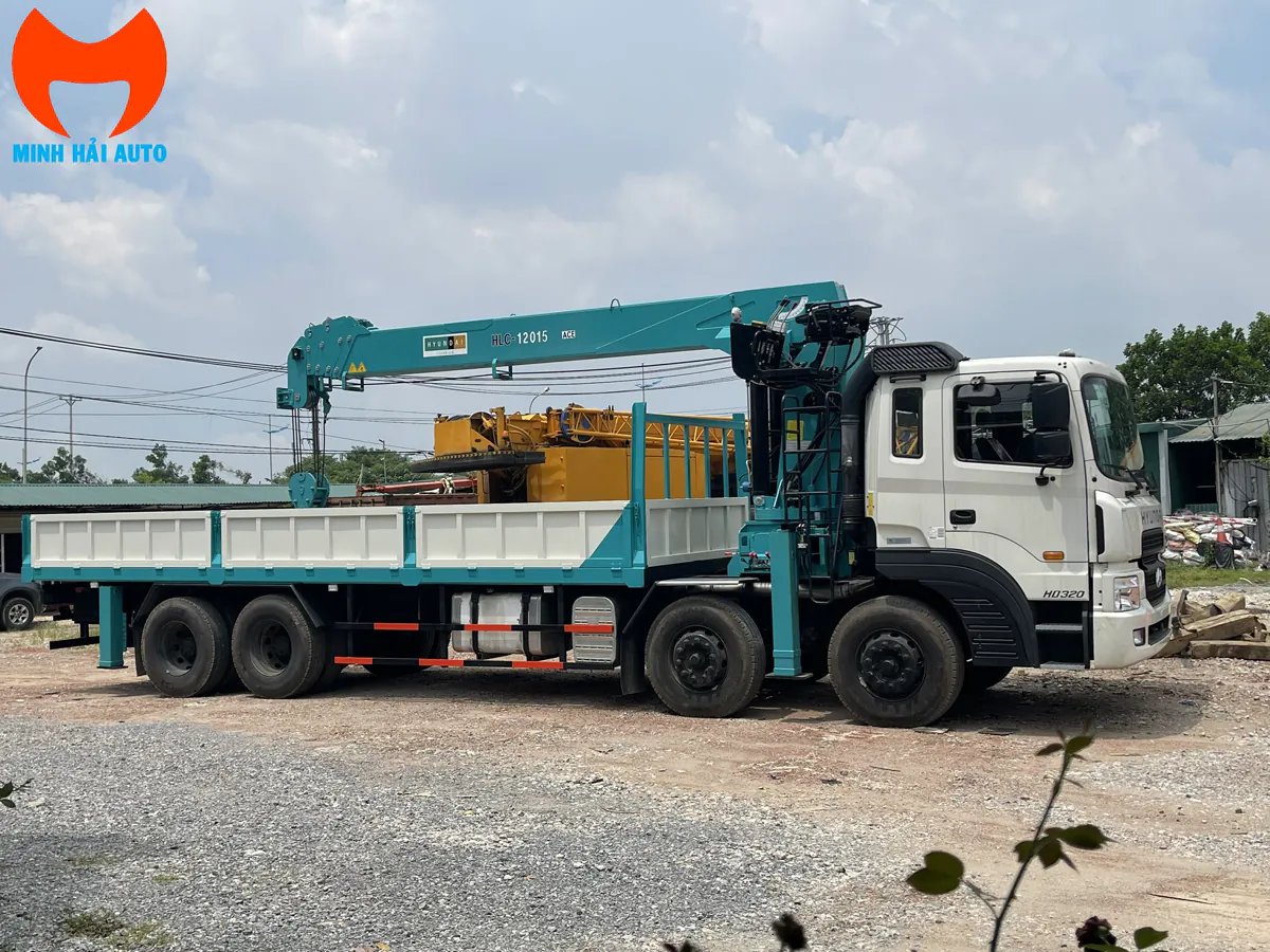Xe Tải Gắn Cẩu Hyundai Everdigm 5–15 Tấn - hình ảnh thực tế số 2
