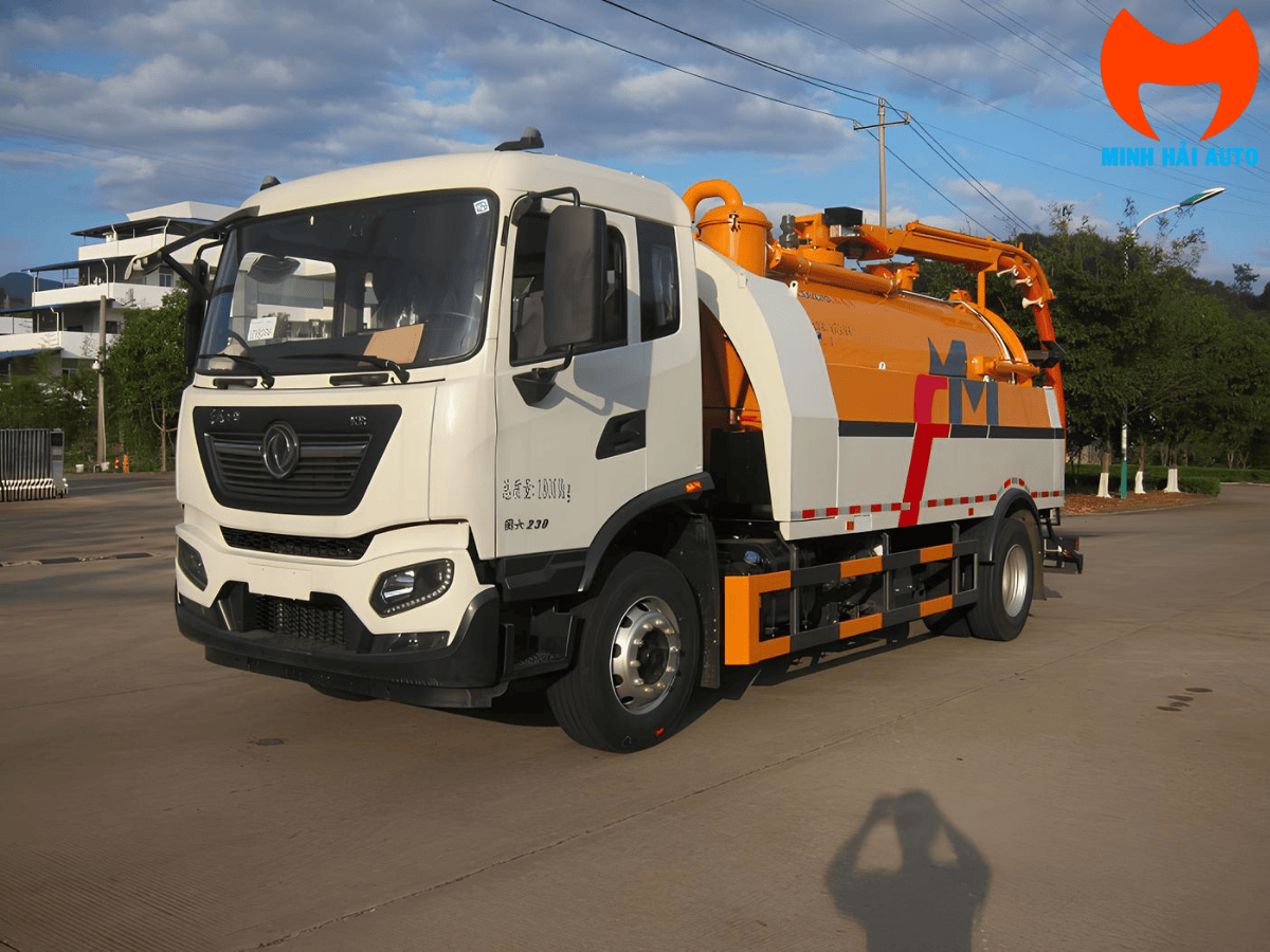 Xe thông hút cống Fulongma FLM5180GQXDF6X