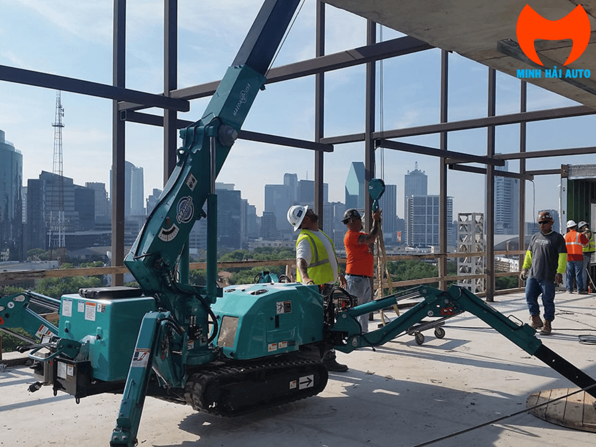 Xe Cẩu Chân Nhện Maeda MC285C-2