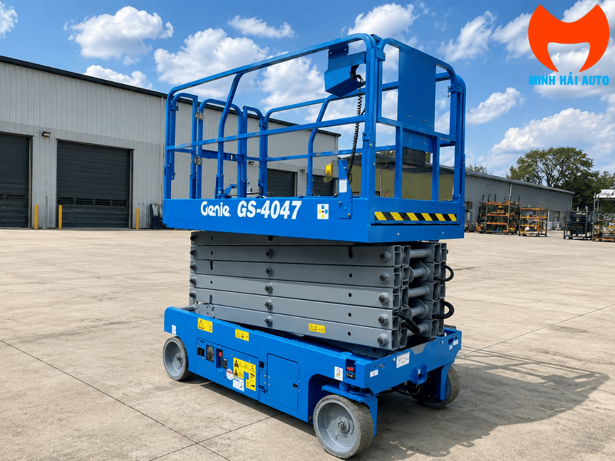 Xe nâng người cắt kéo 14m Genie GS-4047