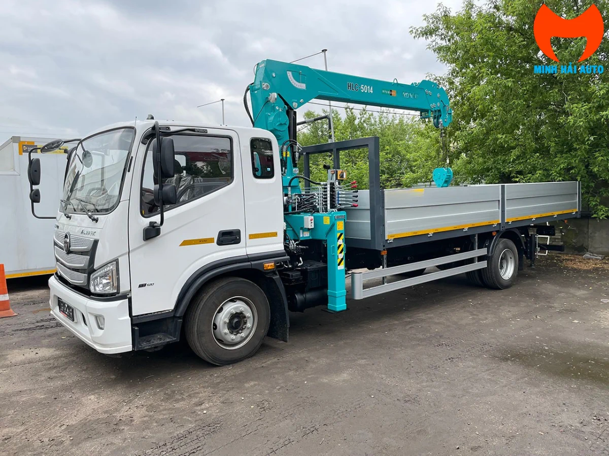 xe tải FOTON S120 gắn cẩu Hyundai 5 tấn