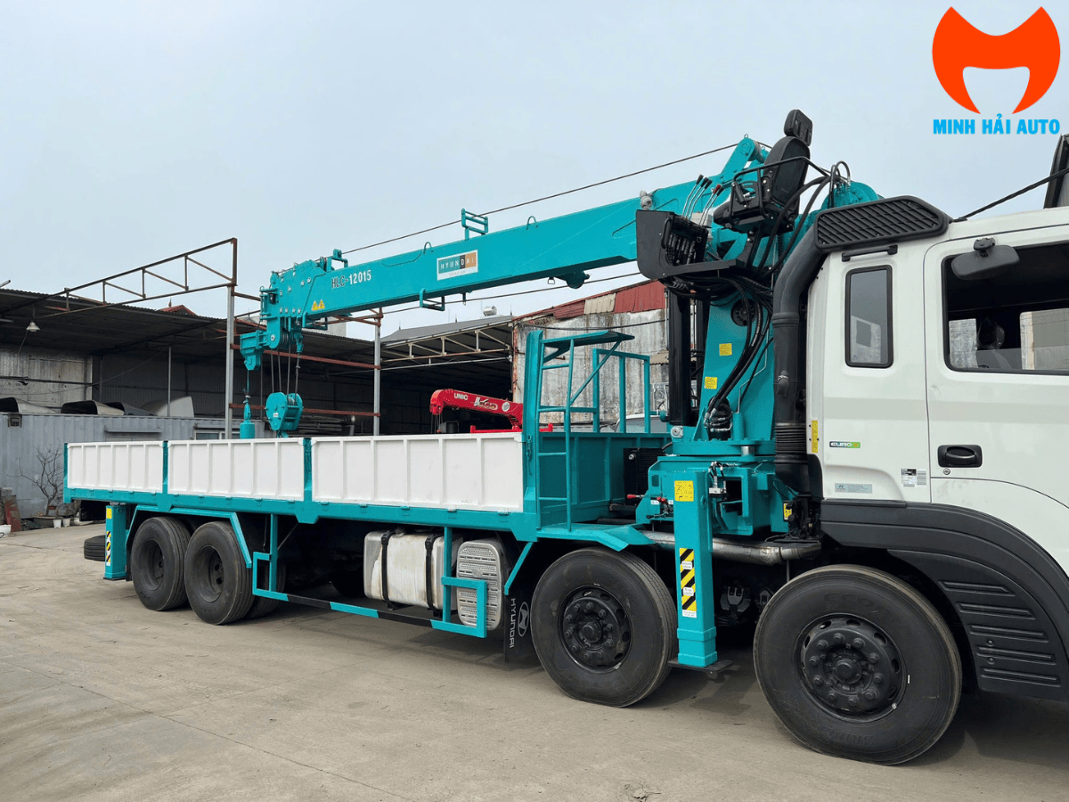 Xe tải lắp cẩu Huyndai