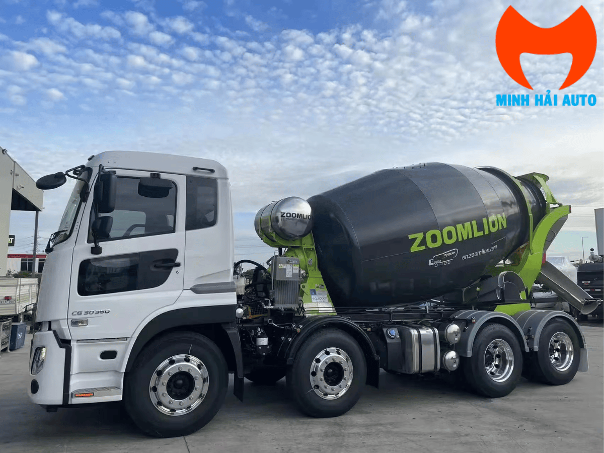 Zoomlion 10JBLBEV - Giải pháp xe trộn thuần điện tiên tiến cho các đại công trường xanh.