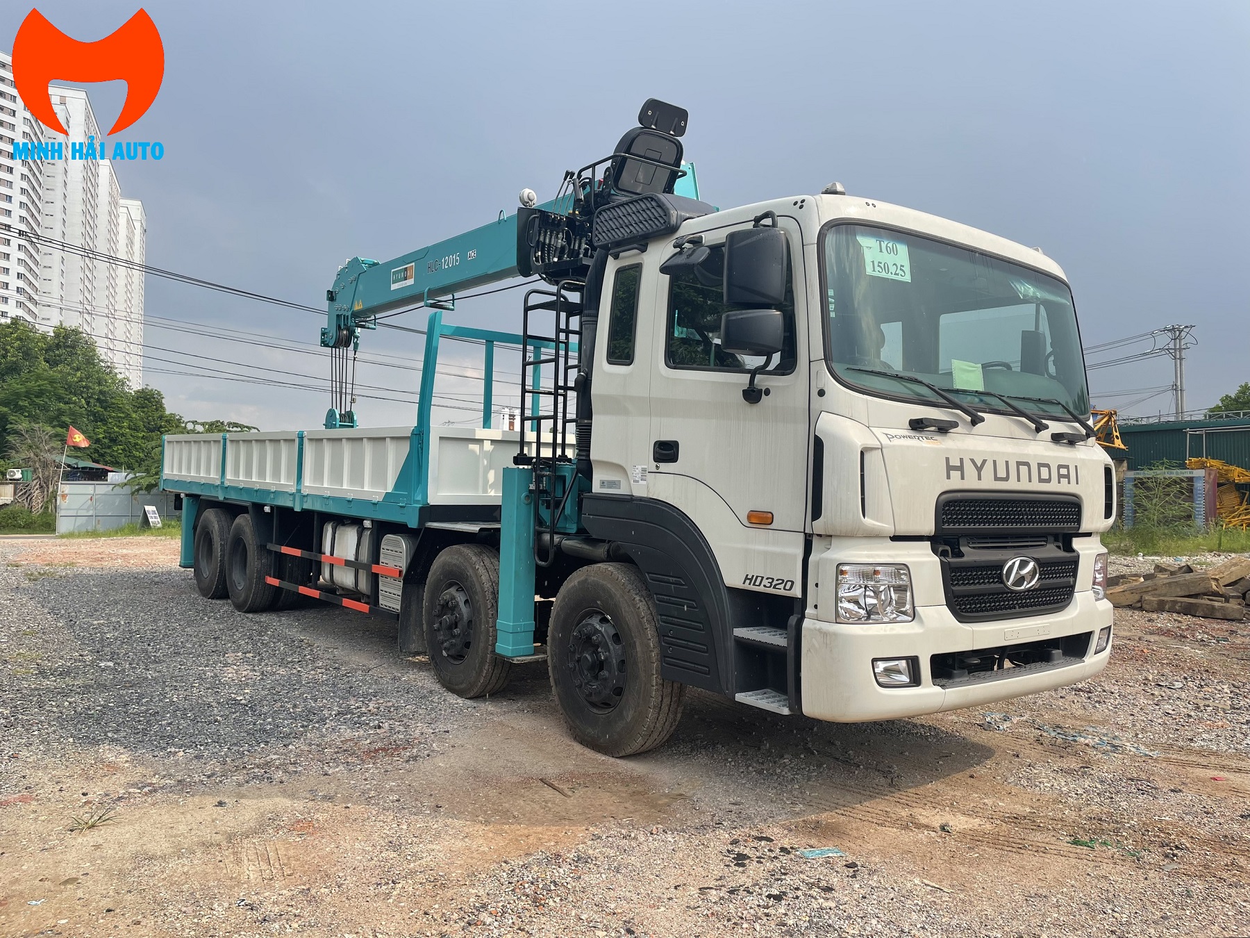 Cẩu Hyundai Everdigm 15 tấn model HLC12015 ACE