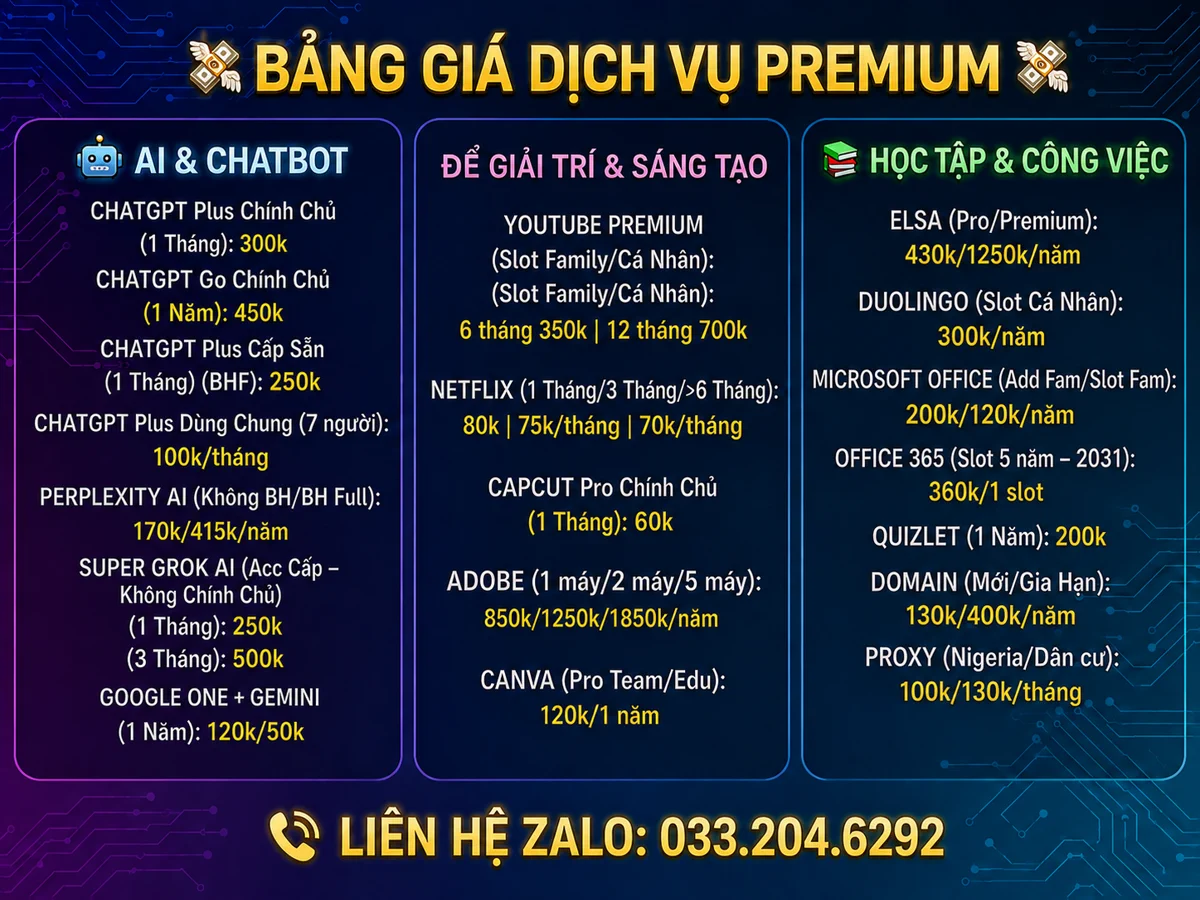kho-tai-khoan-premium-gia-re-chatgpt-youtube-canva-uy-tin