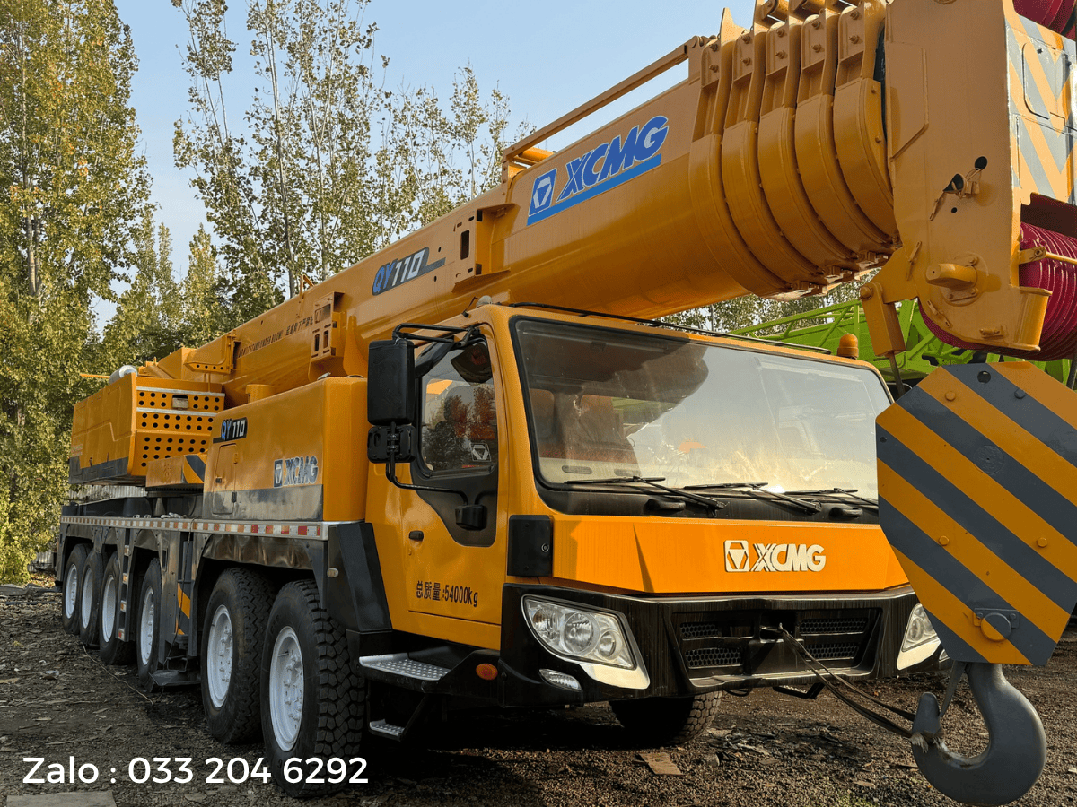 Xe cẩu bánh lốp XCMG tải trọng lớn