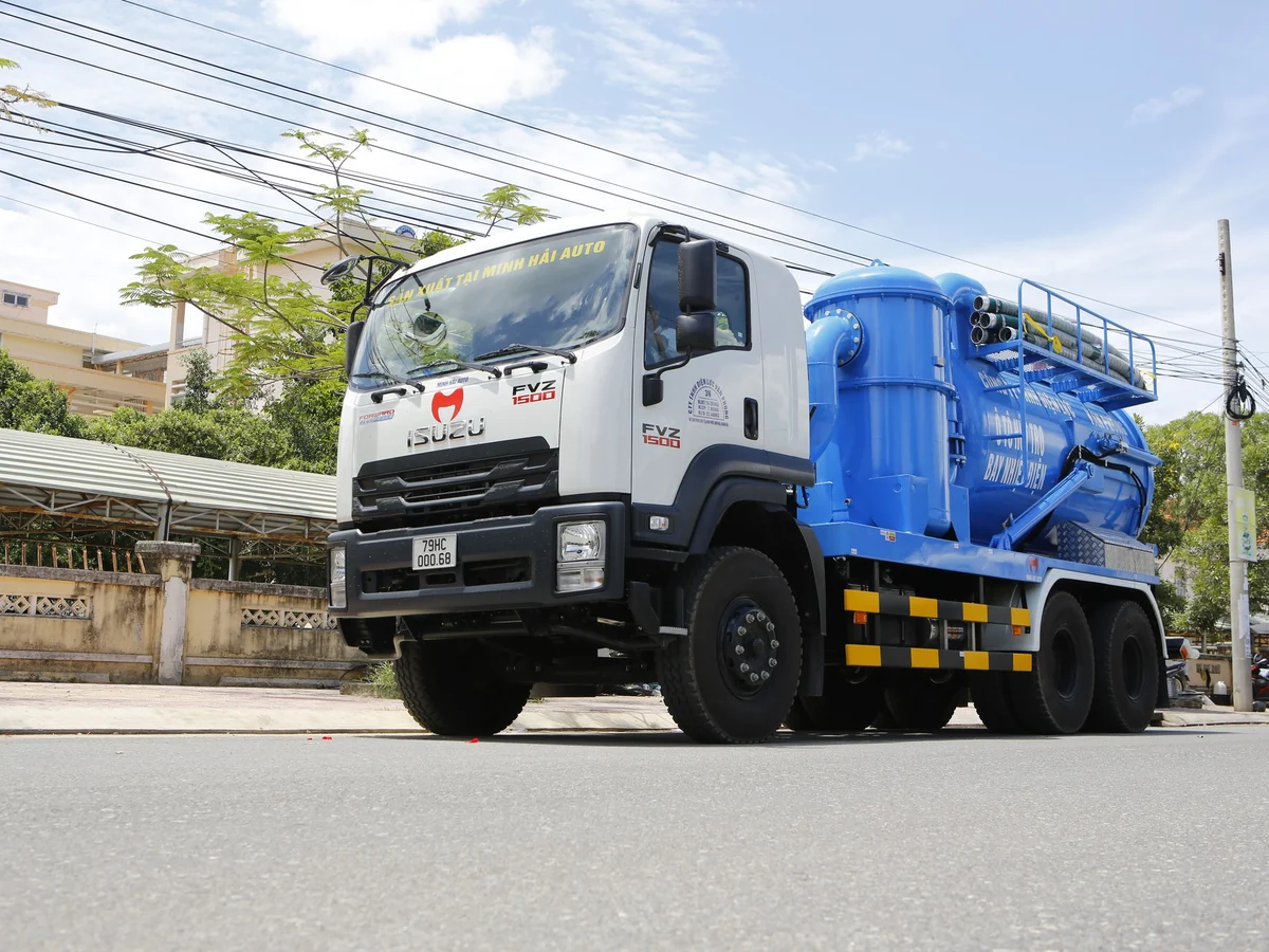Xe Hút Tro Bay Công Nghiệp | Xe Hút Chất Thải Khô
