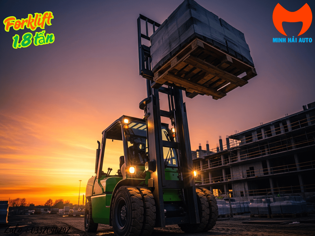 Khung nâng và càng nâng xe nâng forklift điện 1.8 tấn GFE18
