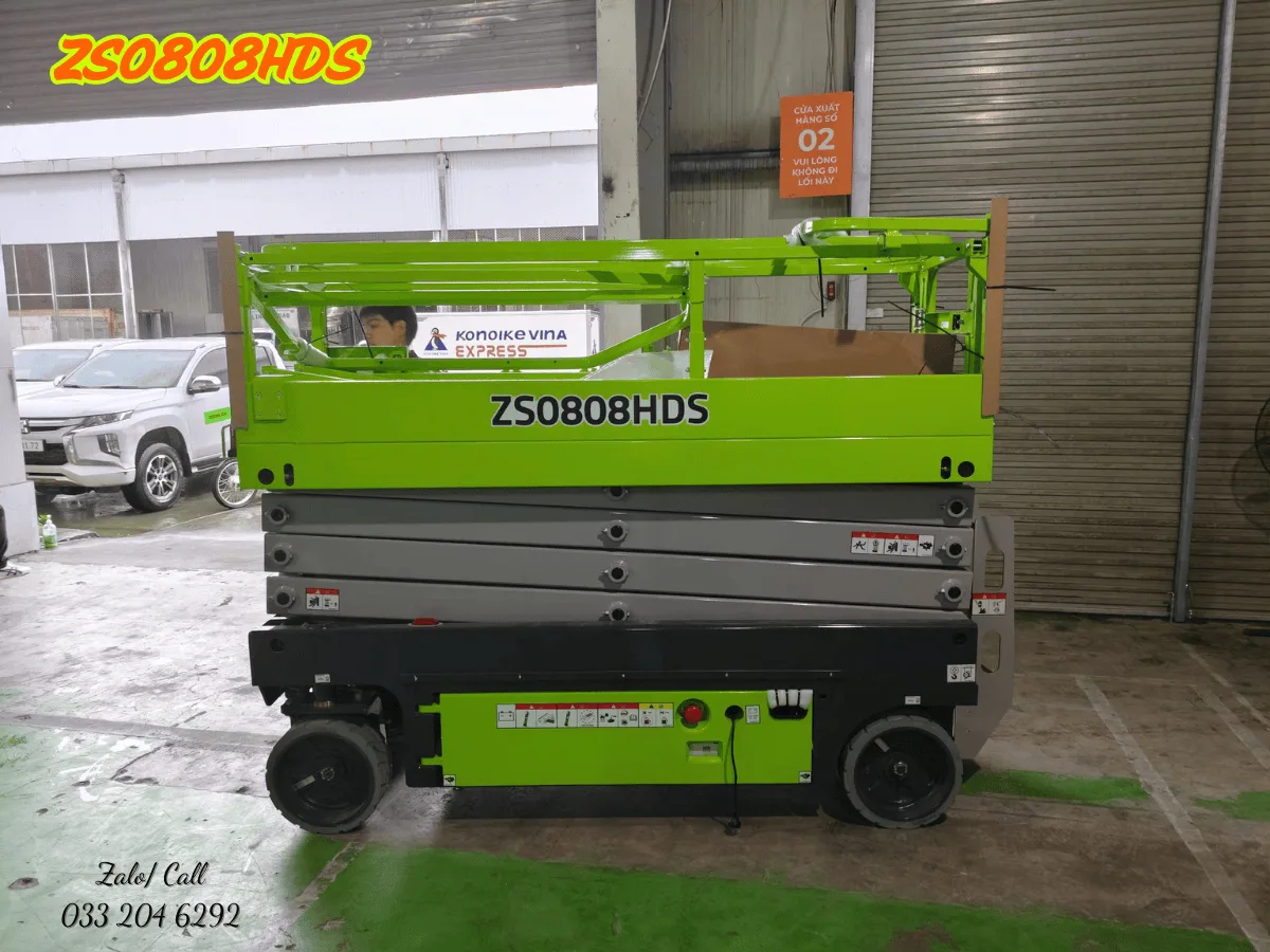 Xe Nâng Người Cắt Kéo Zoomlion ZS0808HDS 10m