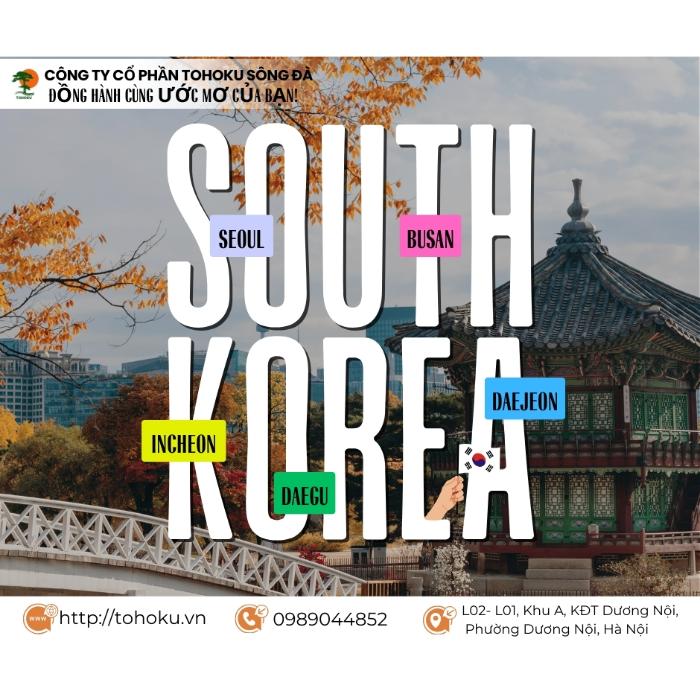 DU HỌC HÀN QUỐC NÊN CHỌN THÀNH PHỐ NÀO: SEOUL, BUSAN, INCHEON, DAEJEON HAY DAEGU?