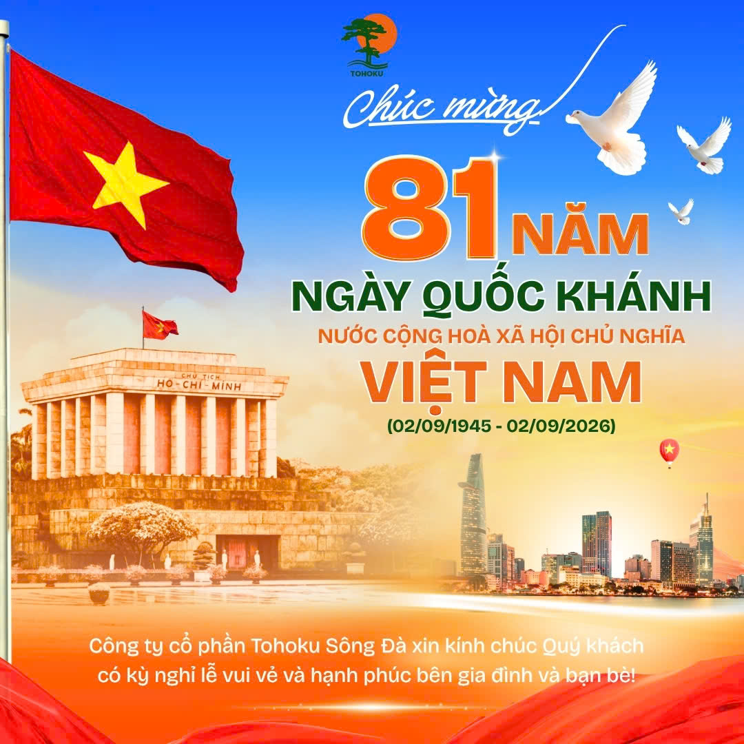 CHÀO MỪNG QUỐC KHÁNH 2/9 – 81 NĂM NGÀY ĐỘC LẬP VIỆT NAM