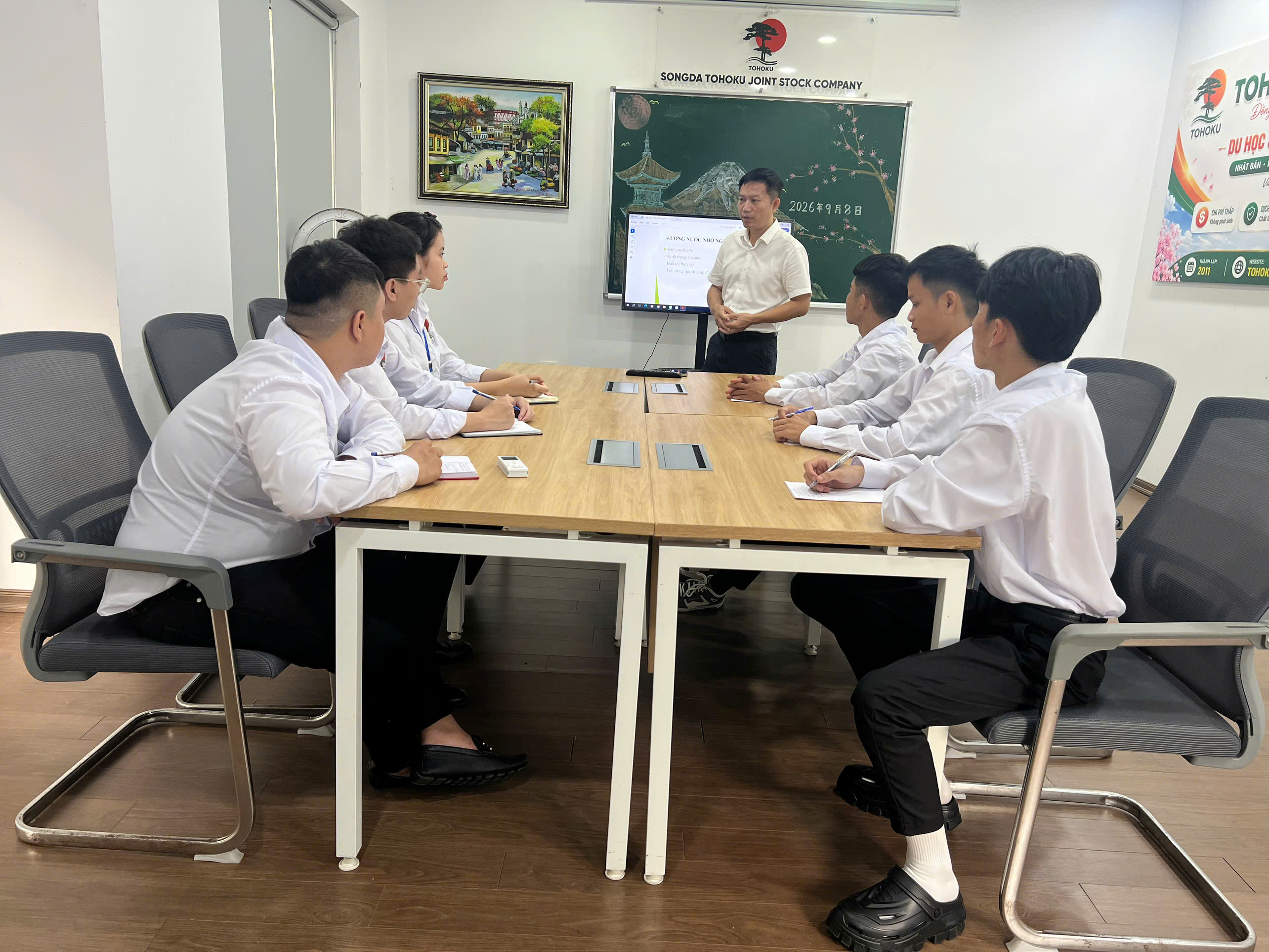 [28/10/2026] TOHOKU SÔNG ĐÀ TỔ CHỨC ĐÀO TẠO ĐỊNH HƯỚNG TRƯỚC XUẤT CẢNH