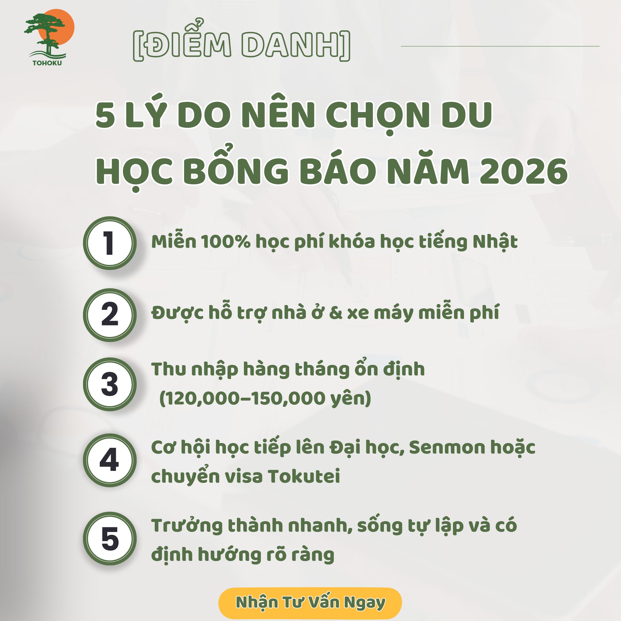 Du học Nhật Bản – Cơ hội vừa học vừa làm chi phí gần như bằng 0