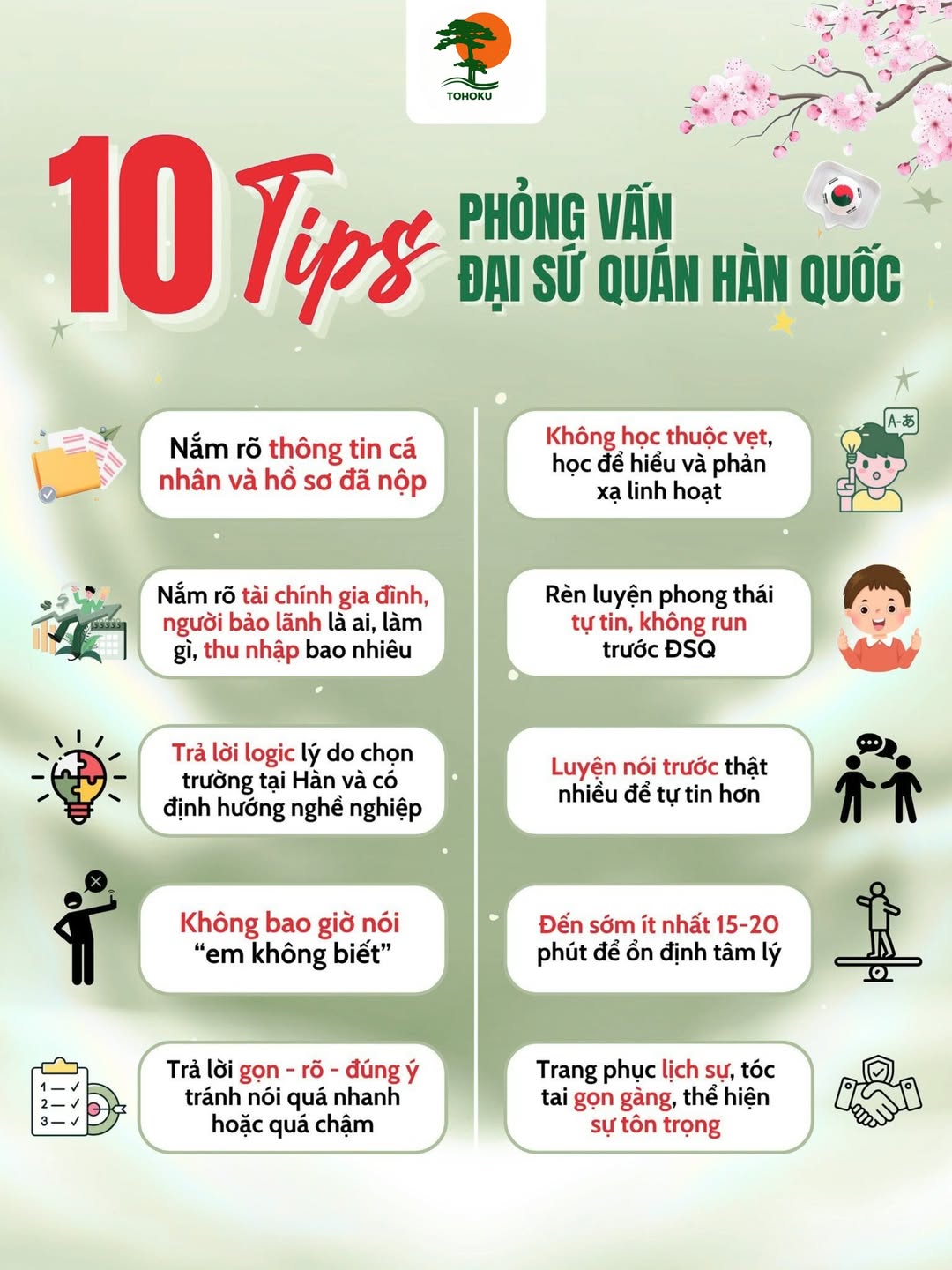 10 Tips phỏng vấn Đại sứ quán Hàn Quốc: Cẩm nang tham khảo giúp bạn tự tin đậu vis