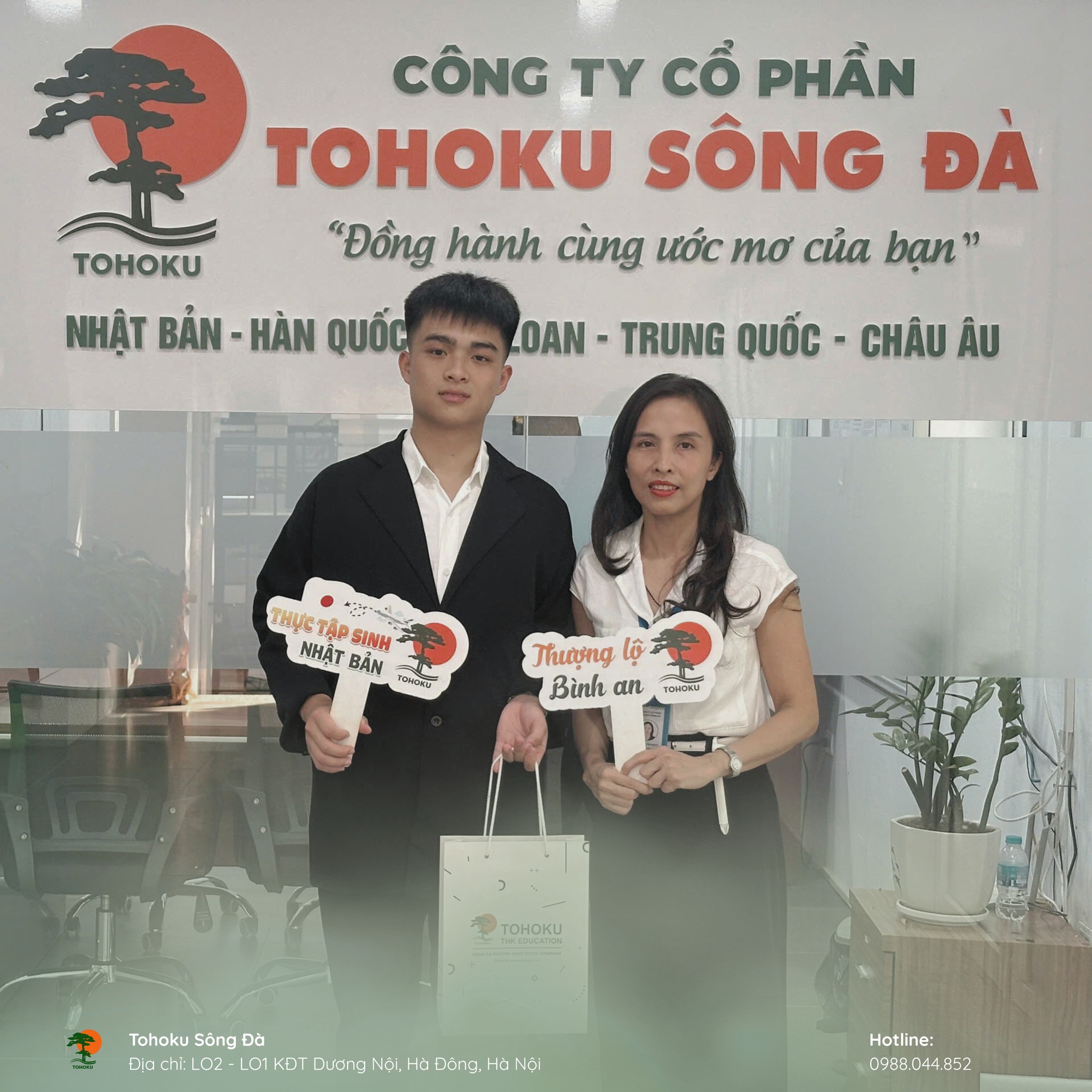 [ 23.09.2025] Tohoku Sông Đà - Trao Quà, Gửi Gắm Niềm Tin Trước Ngày Xuất Cảnh