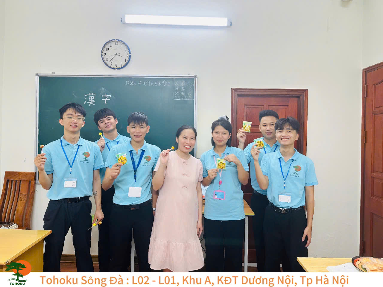 [LỚP TIẾNG NHẬT TOHOKU]: MỜI CÁC BẠN ĐẾN THĂM LỚP HỌC TIẾNG NHẬT NĂNG ĐỘNG CỦA CÔ DUNG