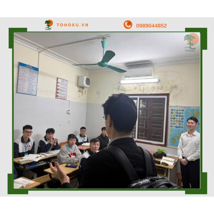 ĐẠI DIỆN CÔNG TY DAIYAZEBURA (OSAKA) ĐẾN THĂM TRUNG TÂM ĐÀO TẠO TOHOKU