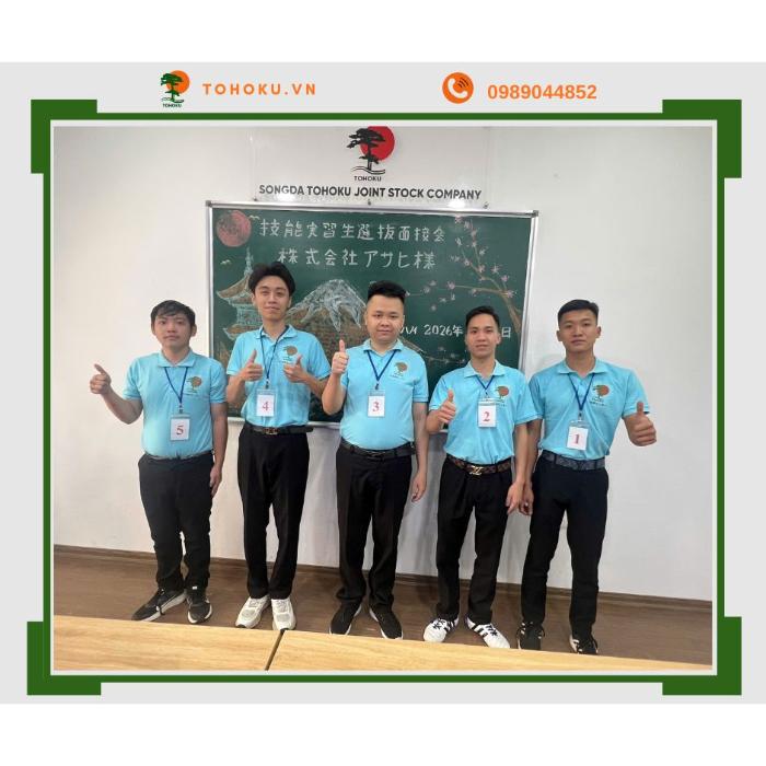 [NGÀY 14/04/2026 ]  TRÚNG TUYỂN – ĐƠN HÀNG SƠN KIM LOẠI - KANAGAWA