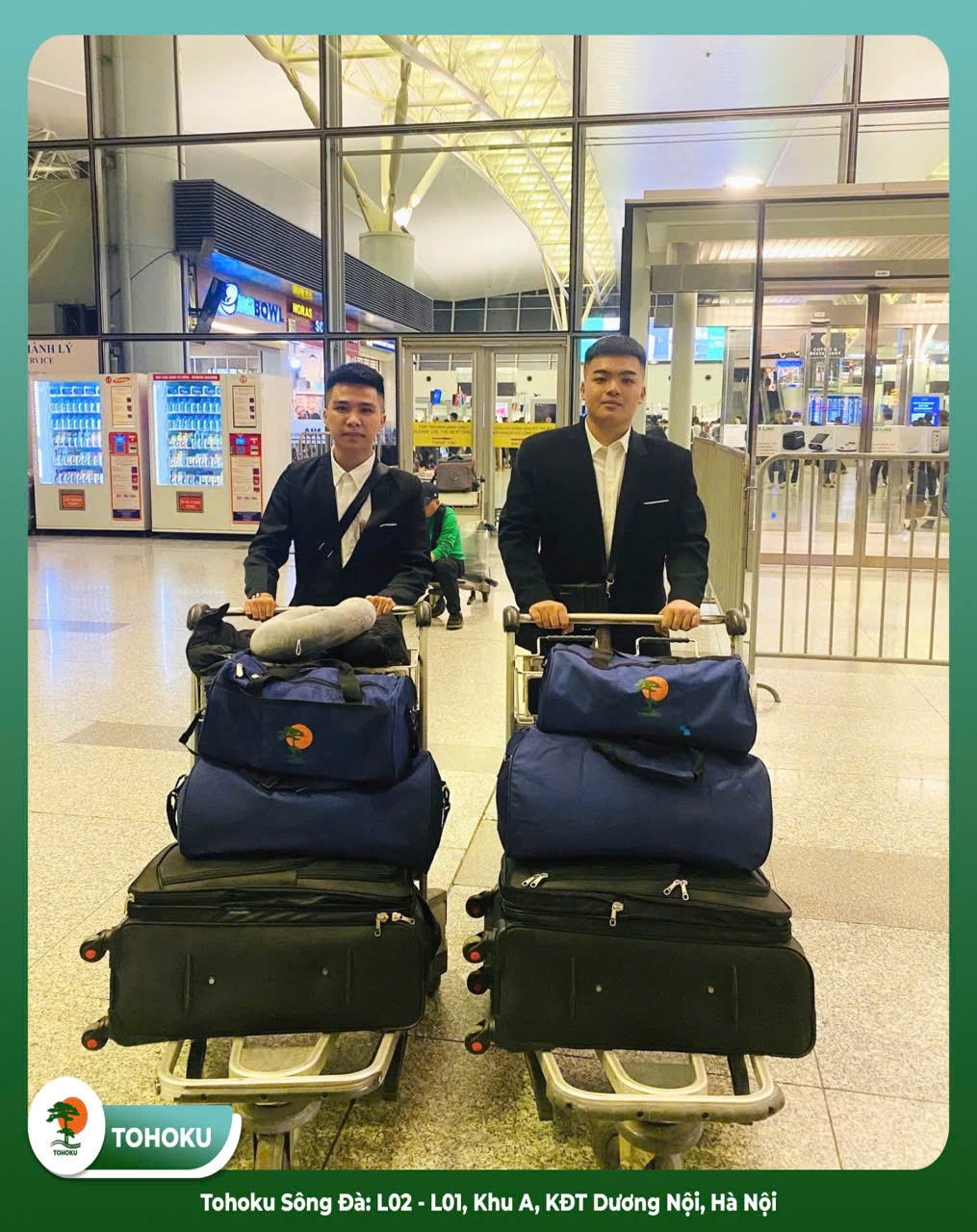 [24. 10. 2025 TIỄN BAY ] CHÚC MỪNG 02 TTS GIÁP VĂN LONG VÀ LÊ VĂN HIẾU NHẬP CẢNH THÀNH CÔNG