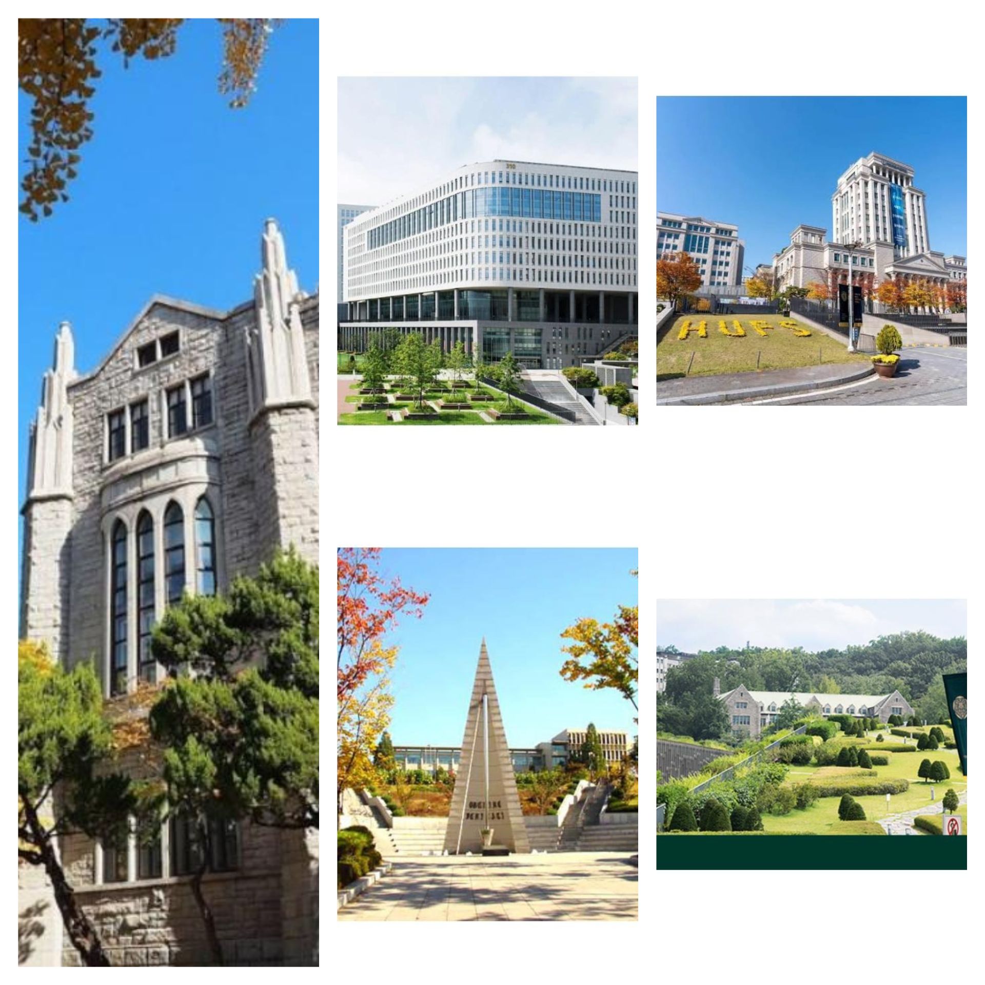 TOP 5 TRƯỜNG ĐẠI HỌC THẾ MẠNH NHÓM NGÀNH XÃ HỘI – NHÂN VĂN TẠI HÀN QUỐC
