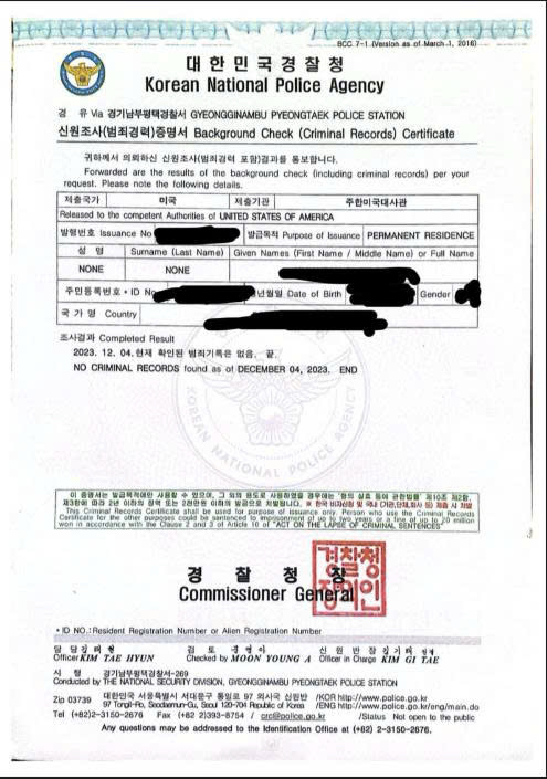 5 LỖI GIẤY TỜ NGƯỜI VIỆT THƯỜNG GẶP KHI MỚI SANG HÀN QUỐC