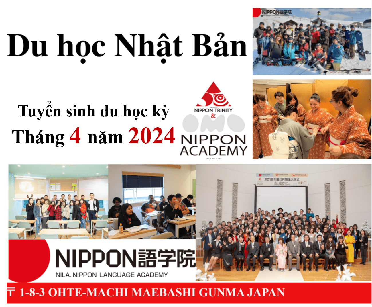 NIPPON ACADEMY - NGÔI TRƯỜNG  GIÀU TRUYỀN THỐNG