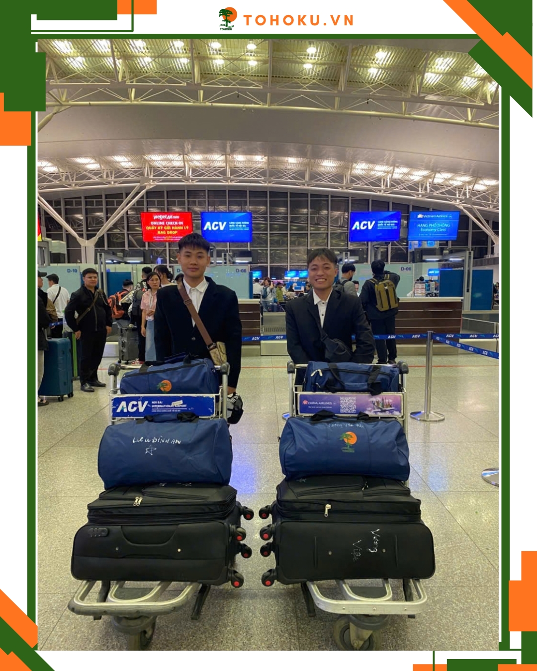 [17/03/2026 – TIỄN BAY] HAI NAM THỰC TẬP SINH XUẤT CẢNH LÀM VIỆC TẠI TOKYO, NHẬT BẢN