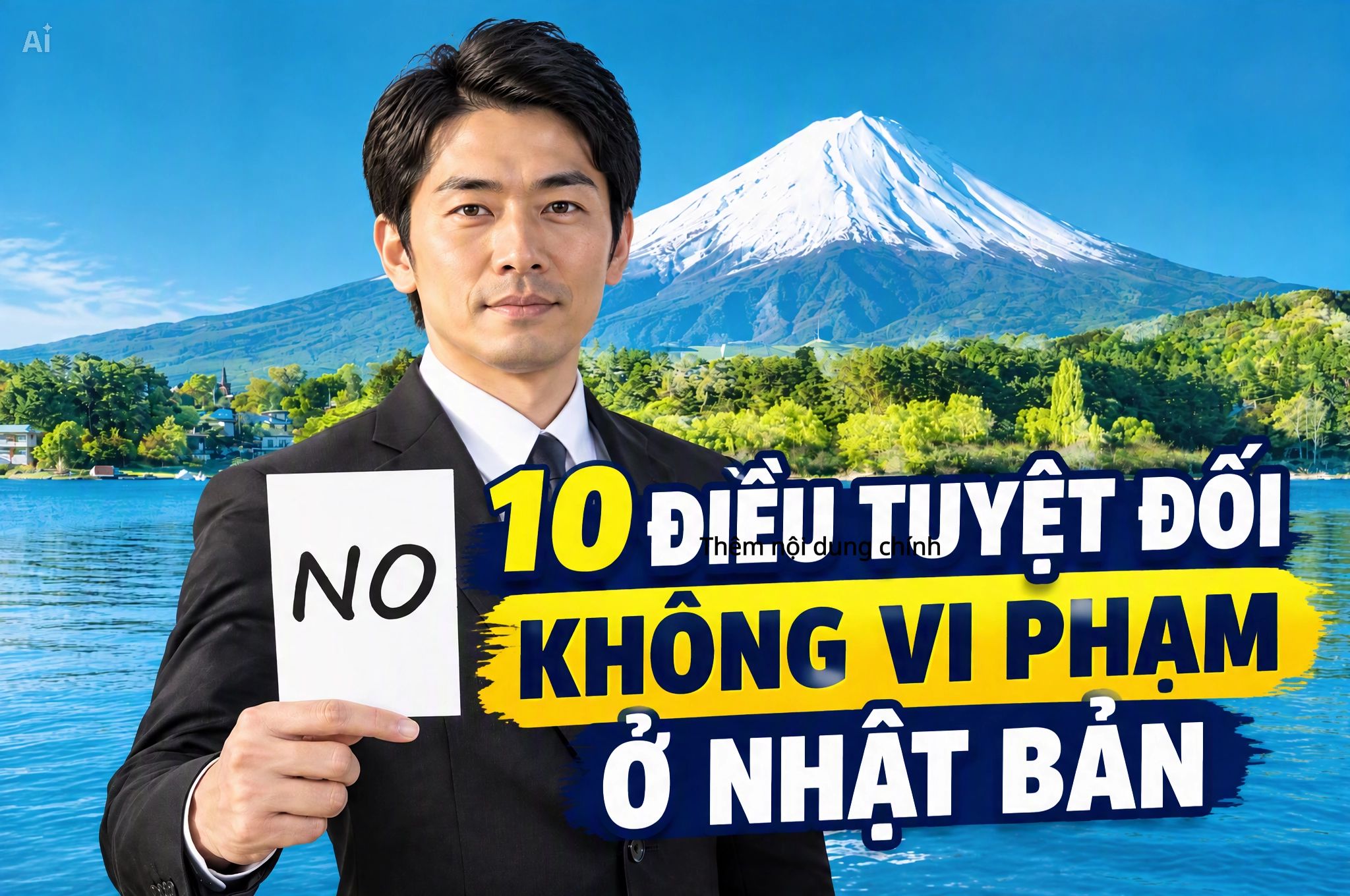 10 ĐIỀU DU HỌC SINH VÀ THỰC TẬP SINH TUYỆT ĐỐI KHÔNG NÊN LÀM KHI Ở NHẬT