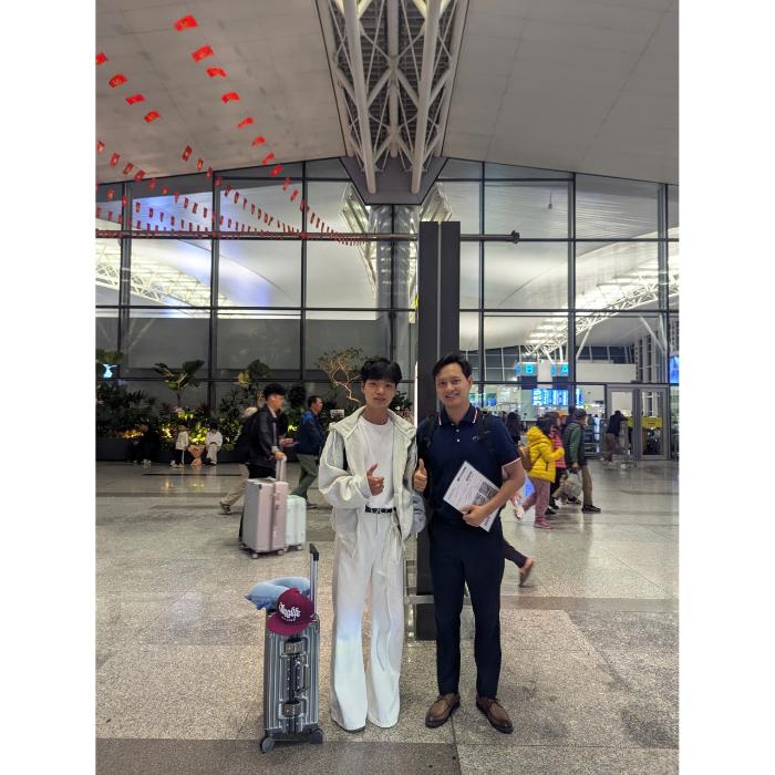 [04/03/2026 – TIỄN BAY] CHÚC MỪNG HỌC VIÊN ĐÀO QUANG HUY CHÍNH THỨC XUẤT CẢNH DU HỌC HÀN QUỐC 🇰🇷