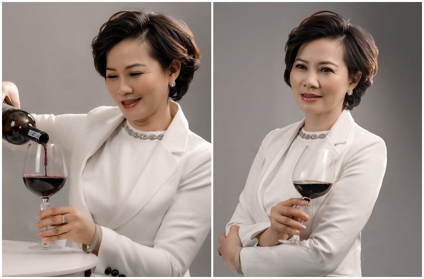 Chụp ảnh profile chân dung cho Boss của shop Vang Au - Wine Shop Authentic