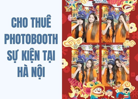 Thuê photobooth sự kiện tại Hà Nội: Bảng giá, concept và kinh nghiệm lựa chọn