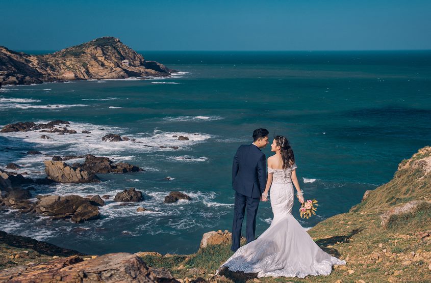 Ý tưởng chụp ảnh cưới ở biển đẹp cho cặp đôi  Lucky Anh  Em