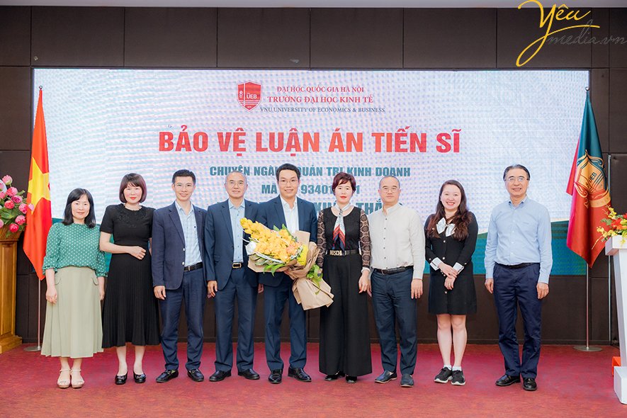 Những hình ảnh đẹp tại Đại học Quốc gia Hà Nội trong buổi bảo vệ luận án tiến sĩ