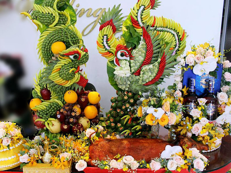 Mâm quả ngày cưới: Số lượng bao nhiêu là đúng?