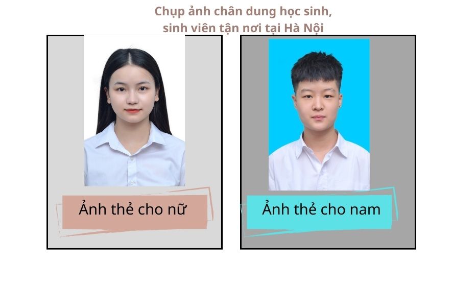 Chụp ảnh chân dung học sinh, sinh viên tận nơi tại Hà Nội