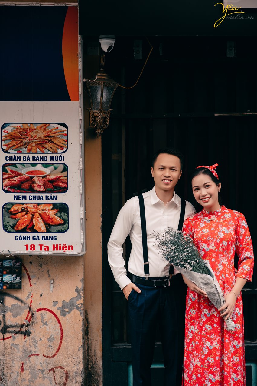 Chụp ảnh cưới ở phố cổ Hà Nội - địa điểm truyền thống không bao giờ cũ: