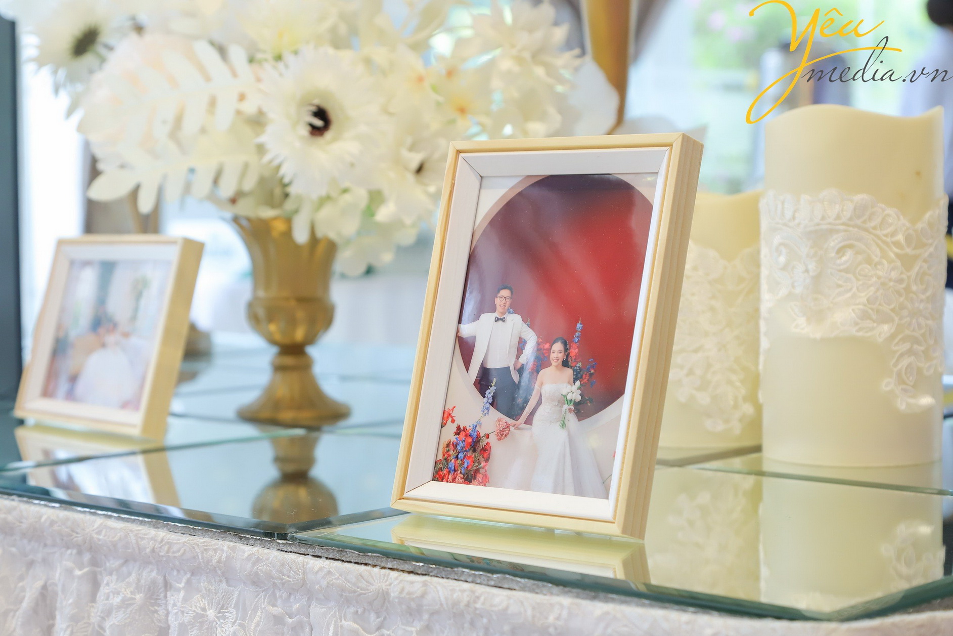 Bộ ảnh  ngày cưới chú rể Quốc Trung và cô dâu Vân Anh