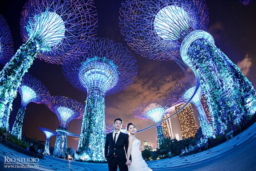 có nên chụp ảnh cưới ở singapore