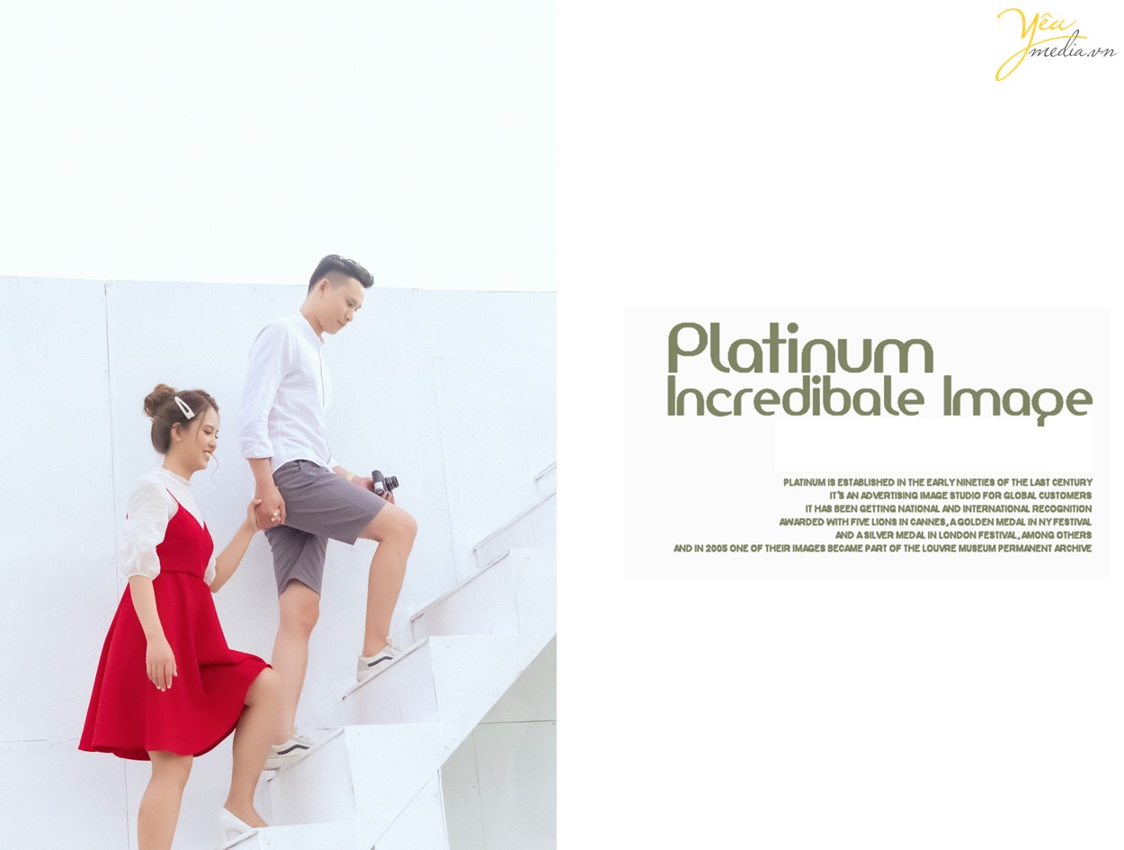 Ảnh cưới ở Santorini Park, phim trường lãng mạn được yêu thích 