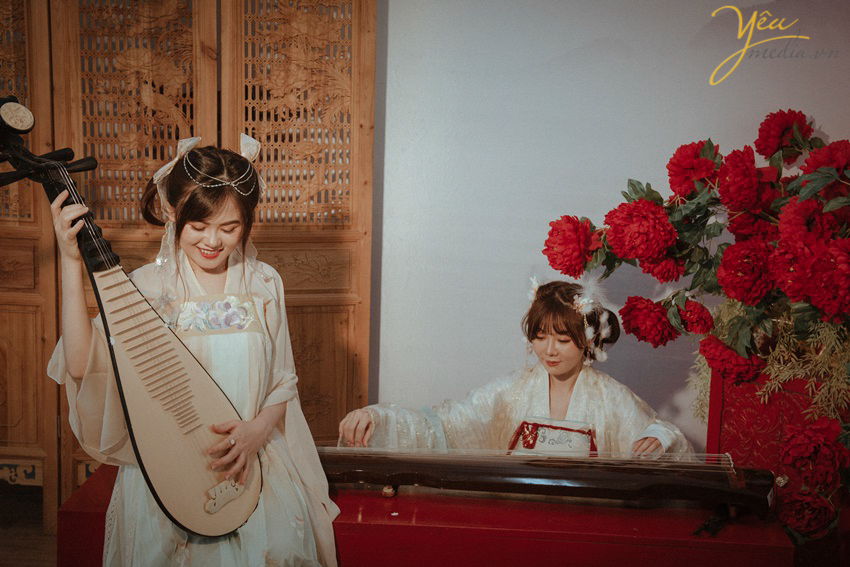 Chụp ảnh cổ trang Trung Quốc tại phim trường - xu hướng của giới trẻ thời đại mới.