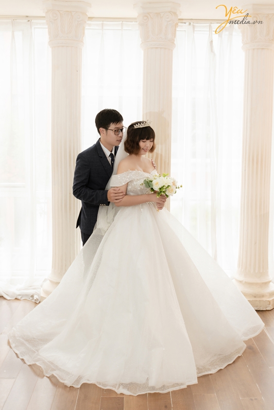 Bộ ảnh cưới dễ thương của cặp đôi Thành Nam - Mai Anh